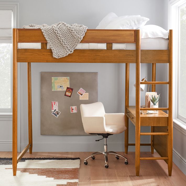 Bunk Beds with Desk Designs in Functional and Beauty